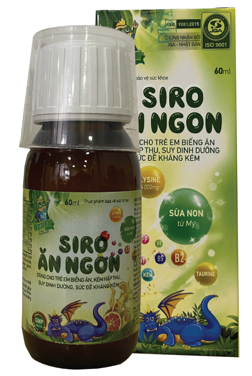 Siro ăn ngon cho bé